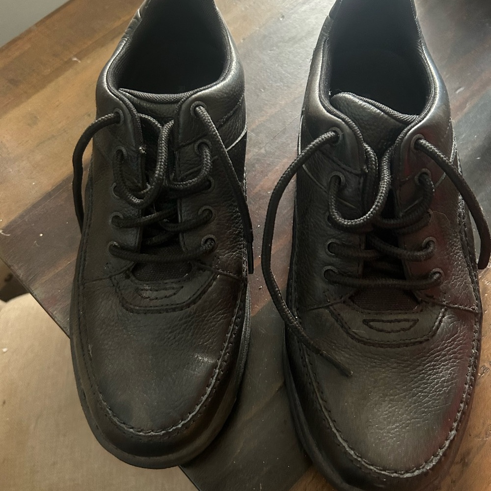 Men's Black rockport walking shoes